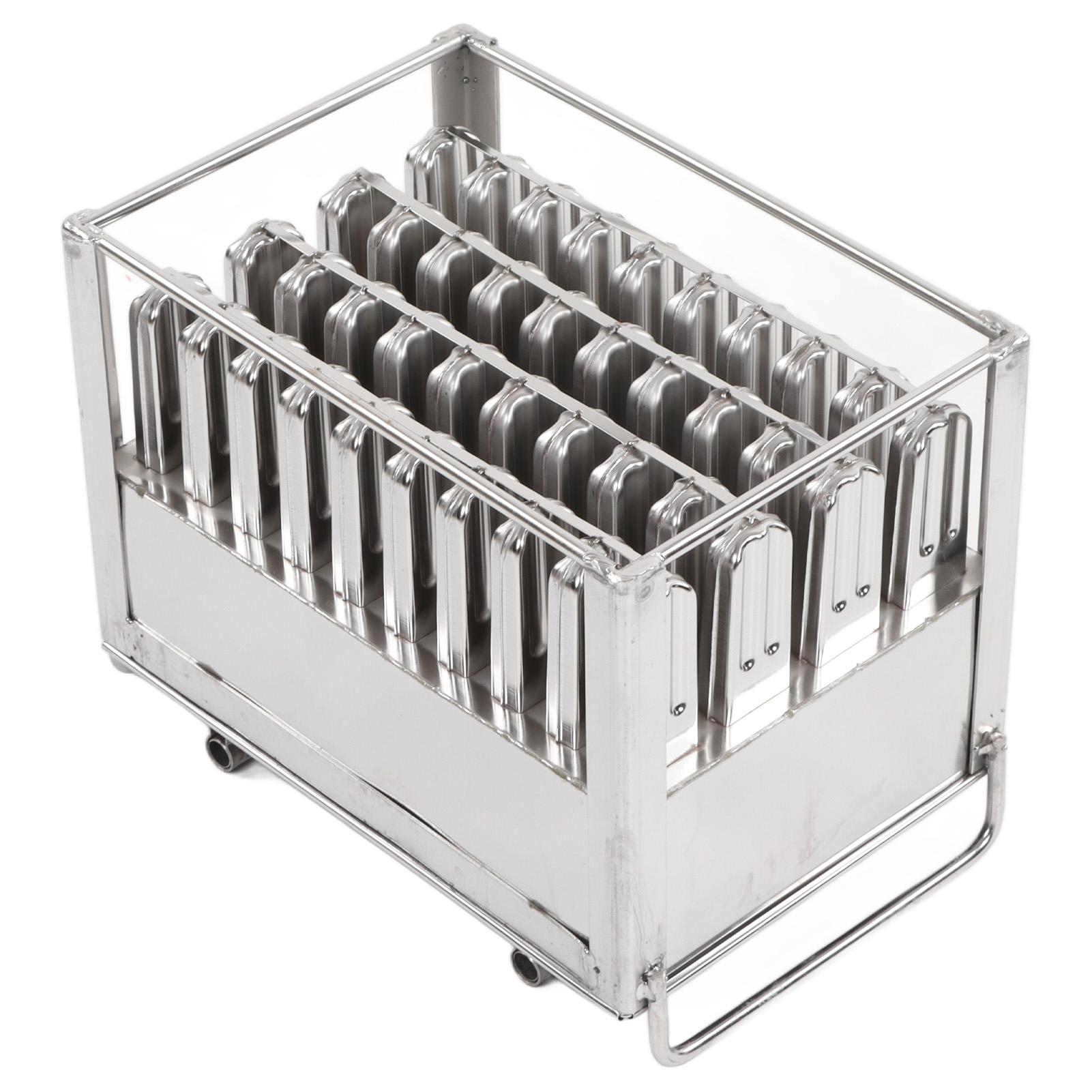 

Ice Cream Mold Heavy Duty Silver Thick Safe Reliable DIY Stainless Steel Ice Bar Mold