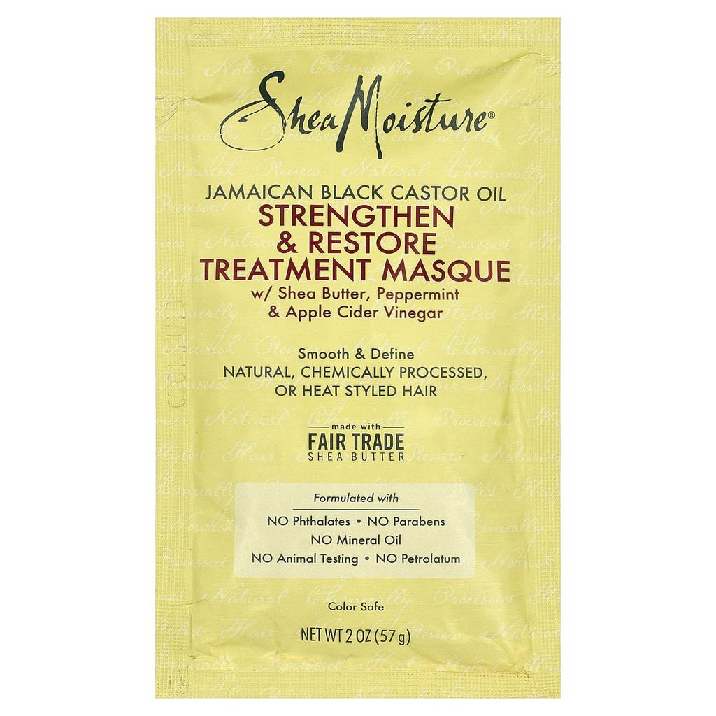 Jamaican Black Castor Oil, Strengthen & Restore Treatment Hair Mask, 57G(2Oz)