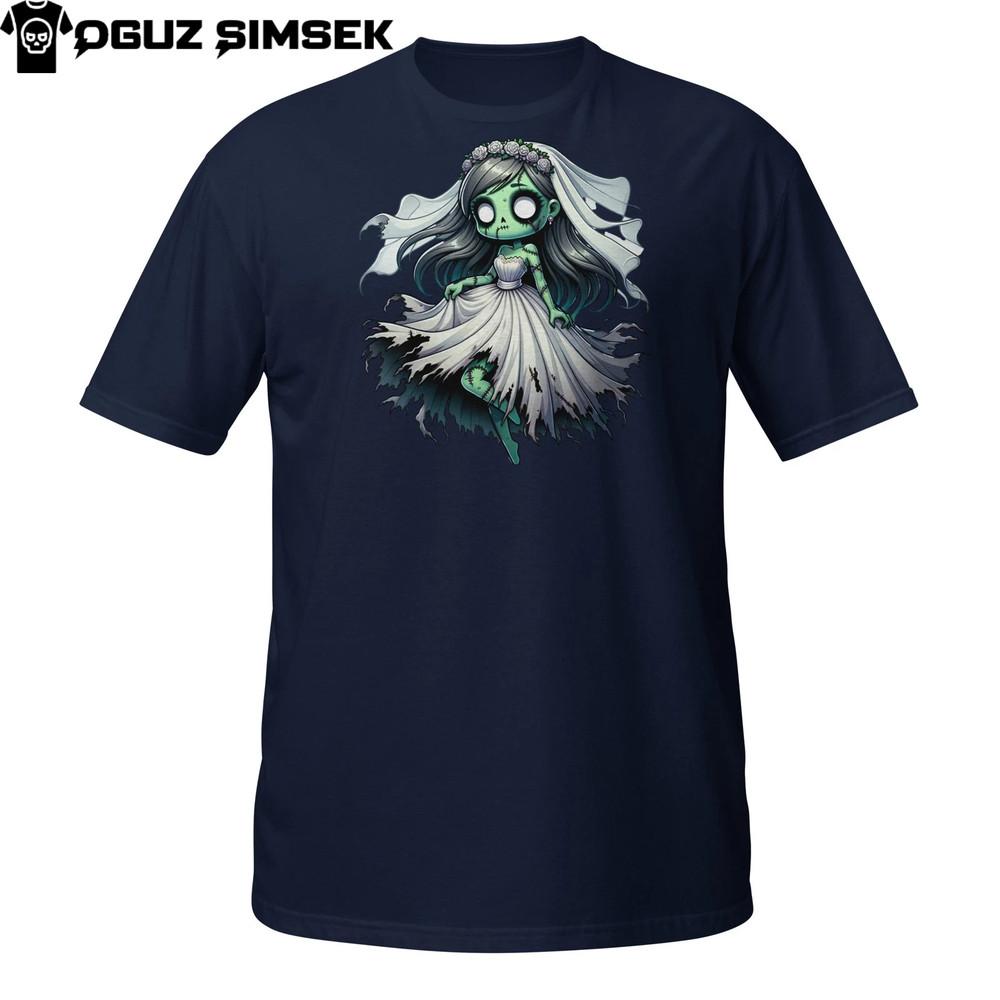 Spooky Zombie Bride Shirt – Creepy Cute Undead Ghost Wedding Dress Tee