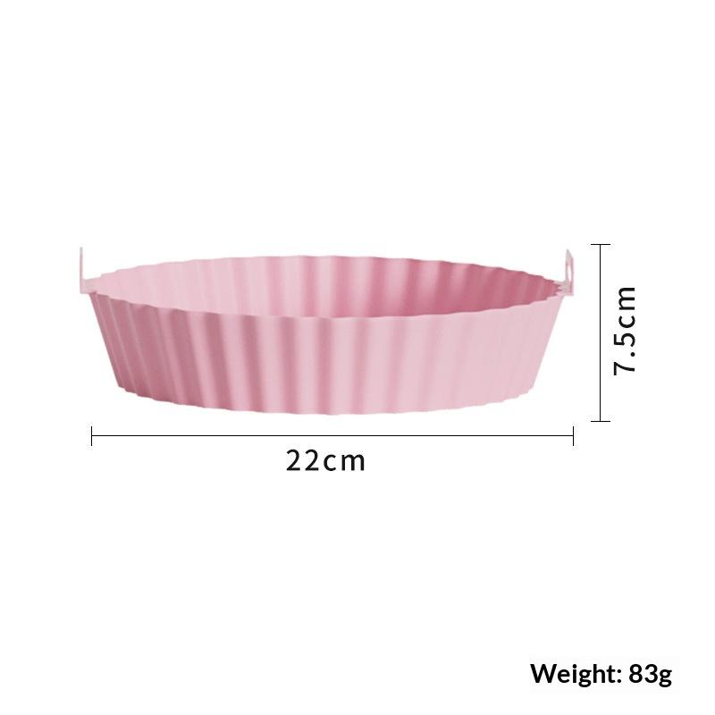 1/3/6Pcs 450°F Silicone Non-Stick Dual Texture Dishwasher Safe Crispy/Steam Cooking Baking Tray Air Fryer Mats