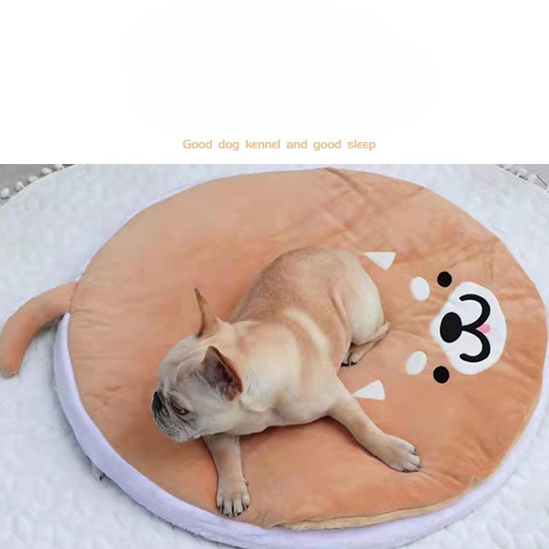 Autumn and Winter Pet Mats, Summer Cute Cartoon Cat Mats, Semi-enclosed Removable and Washable Cat Nests, Cat Sleeping Bags and Kennels