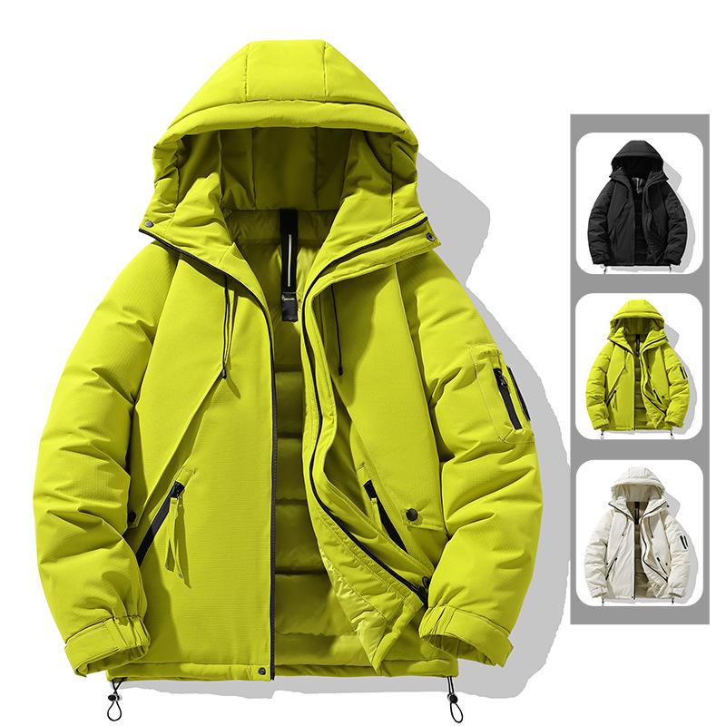 Зимняя новая национальная стандартная 85% пуховая куртка в гонконгском стиле — фото 8