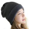 Large Head Circumference Winter Warm Knit Hat for Women, Autumn and Winter Korean Style Postpartum Winter Maternity Beanie