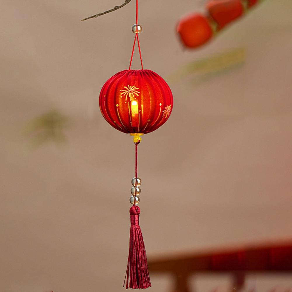 Chinese Style DIY Handheld Lantern 2026 Horse Year Lantern Hanging Ornament Spring Festival