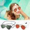 Professional Wide Vision Swimming Goggles Anti-Fog High Definition No Leak Silicone Adjustable Adult Unisex Swim Glasses