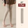 1Pair Over Knee High Footless Leg Warmers Women Warm Winter Knitted Crochet Long Boots Socks Warm Long Leg Warmers Thermal Thigh High Sock