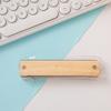 Diy White Embryo Wooden 16 Holes Little Harmonica Musical Instrument Kids Early Educational Enlightenment Toys