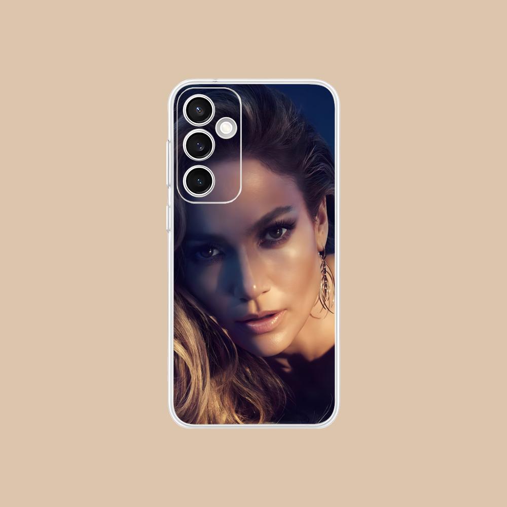 Jennifer Lopez Mobile Cell Phone Case for Samsung Galaxy S25 S24 S23 S22 S21Plus FE Ultra Clear Colorful Cover Smartphone Cover Galaxy S21 5G