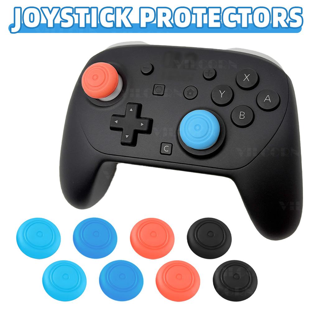 Silicone Thumb Stick Caps Grip Analog Joystick Caps for Nintendo Switch2 Joycon Game Accessories