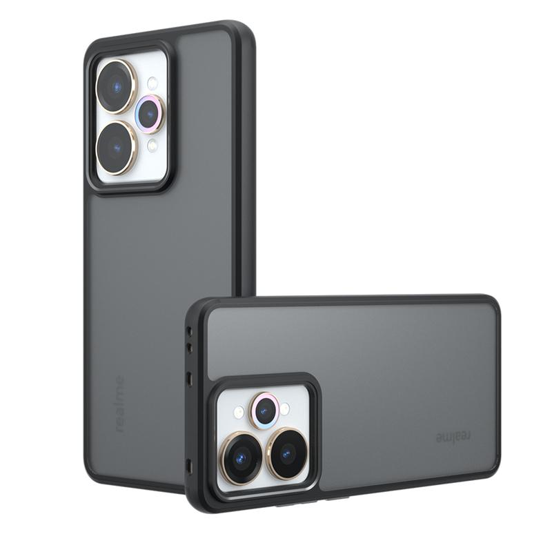 

Translucent Matte Case For Realme 15 5G Anti-knock Matte PC Full Back Cover For Realme 15 Pro Case For Realme 15 Case 6.8 inch For Realme 15 Pro чёрный