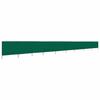 VidaXL Paravent 9 panneaux Tissu 1200 x 160 cm Vert