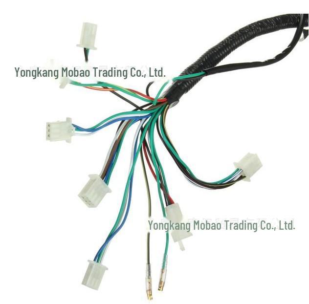 Off-Road Vehicle Wiring Harness Assembly for 50cc, 70cc, 90cc, and 110cc Bulls