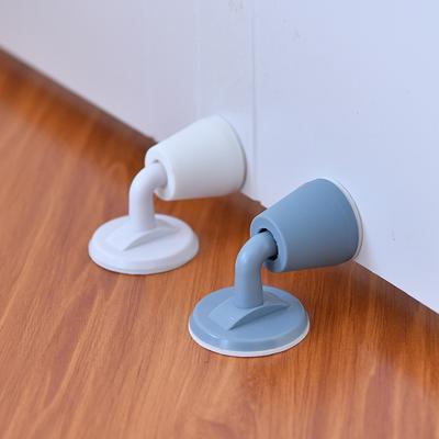New Non Perforated Anti-collision Silicone Door Stopper Combination Silent Anti-collision Door Stop