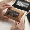 20Pcs/Lot Gifts Box Kraft Paper Box Jewelry Package Storage for Necklace Rings Jewelry Gifts Wedding Party Decorations