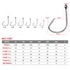 Fishing Gear Quality Octopus Hook with Barb Hook Loose Single Hook 100 Pieces/pack