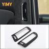 2x Real Carbon Fiber Car B-pillar Air Outlet Decorative Frame Cover Suitable for Mercedes-Benz G-Class W463 W464 W465 -2025