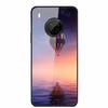 For Huawei Y9A Cases Y8P Y7P Y5P P40 Lite Tempered Glass Hard Back Covers For Huawei P Smart 2021 2020 Cases Bumper Painted Capa