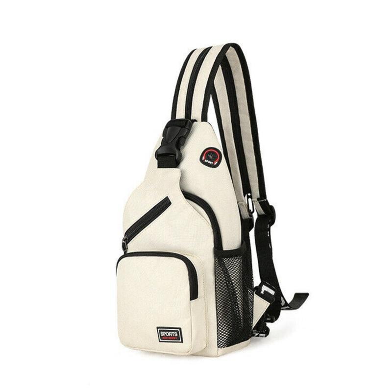 Crossbody Bag One Shoulder Oxford Cloth Chest Bag Crossbody Leisure Multifunctional Backpack Handbag