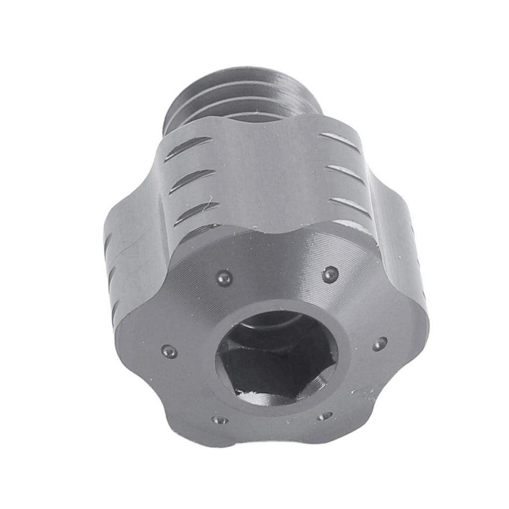 2 Pcs Motorcycle Rear View Mirror Hole Plug 10mm Reverse Thread Aluminium Alloy Mirror Hole Screws