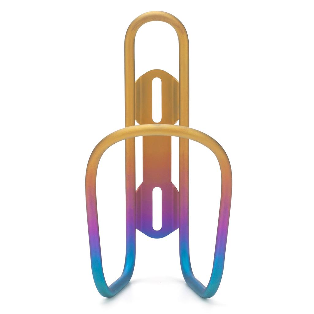 Titanium Alloy Hollow Tube Bicycle Water Bottle Durable Metal Drink Rack Kettle Bracket for Adult Road and Outdoor Cycling Holder, Cruisers, Bikes,