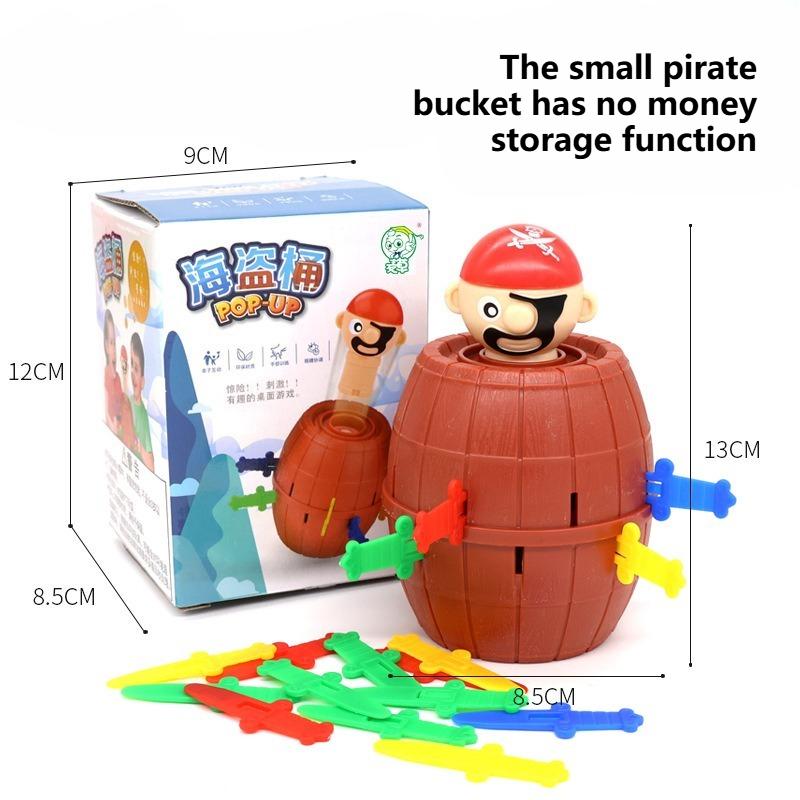 

Пиратская настольная игра, Семейные игры в стиле Монтессори, Детские забавные кубики-игрушки, Детские настольные игры, Подарки для мальчиков и девочек.