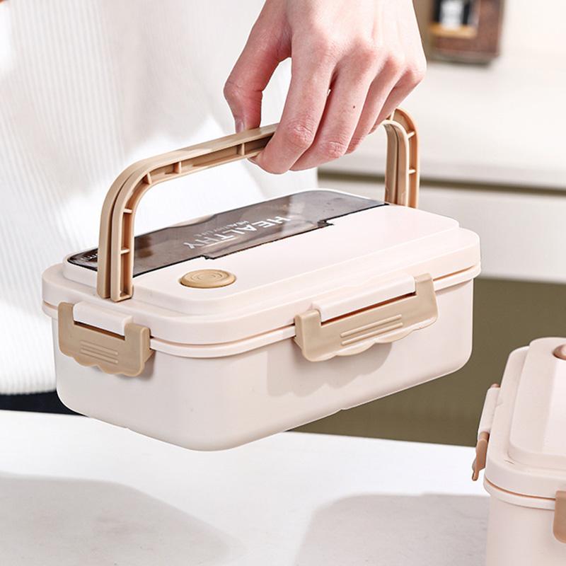 Microwave Dinnerware Food Lunchboxes School Child Plastic Lunch Container Bento Storage Cute Lunch Box for Kids Picnic School