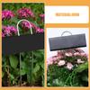 6pcs Metal Plant Labels Tall Rustproof Garden Markers For Outdoor Use Identifying Plants In Garden Greenhouse Waterproof