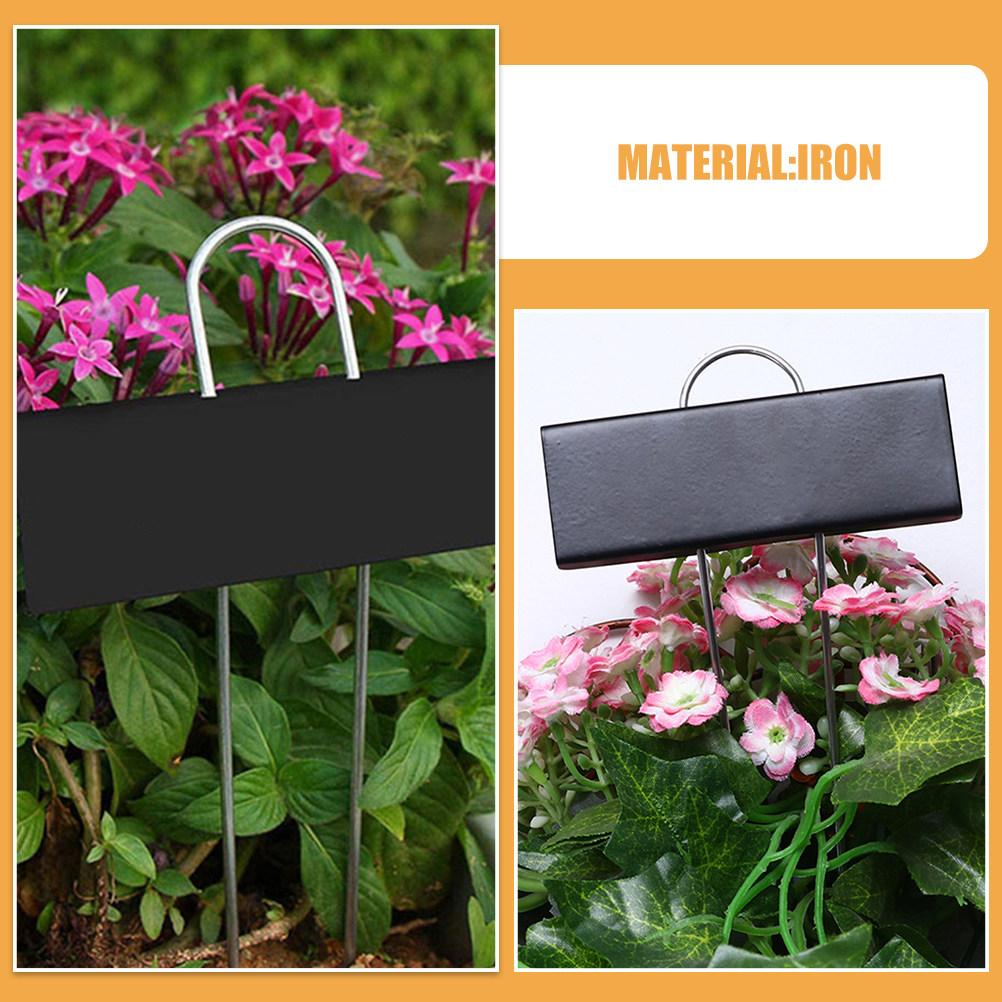 6pcs Metal Plant Labels Tall Rustproof Garden Markers For Outdoor Use Identifying Plants In Garden Greenhouse Waterproof