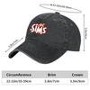 2026 The Sims Logo Baseball Cap Tactical Cap Golf Hat Genuine Ball Cap Golf Women Hats Men's