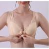 Plus Size Lace Front Closure Wirefree Women S Vest Style Bra