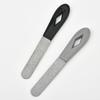Ergonomic Double Sided Stainless Steel Nail File Buffer For Smooth Polishing Gentle Nail Care Home Manicure Pedicure Tool