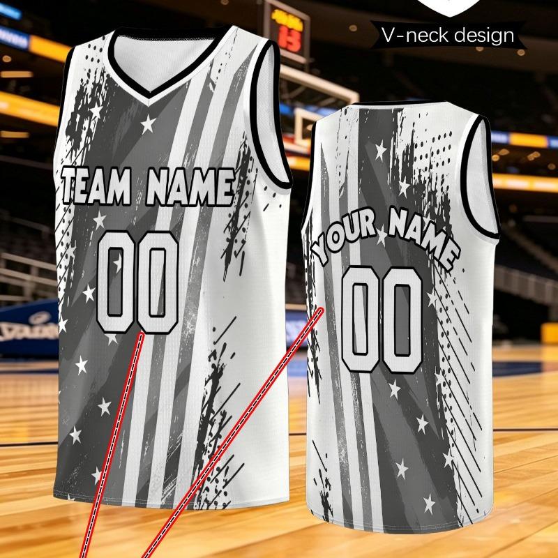 Basketball team V-neck vest