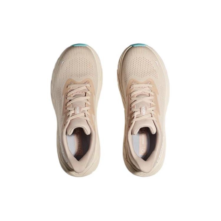 Hoka One One Casual Stylish Shock Absorbing Durable Low Top Running Shoes Women sneaker Vanilla 1147870/1147851-VRM