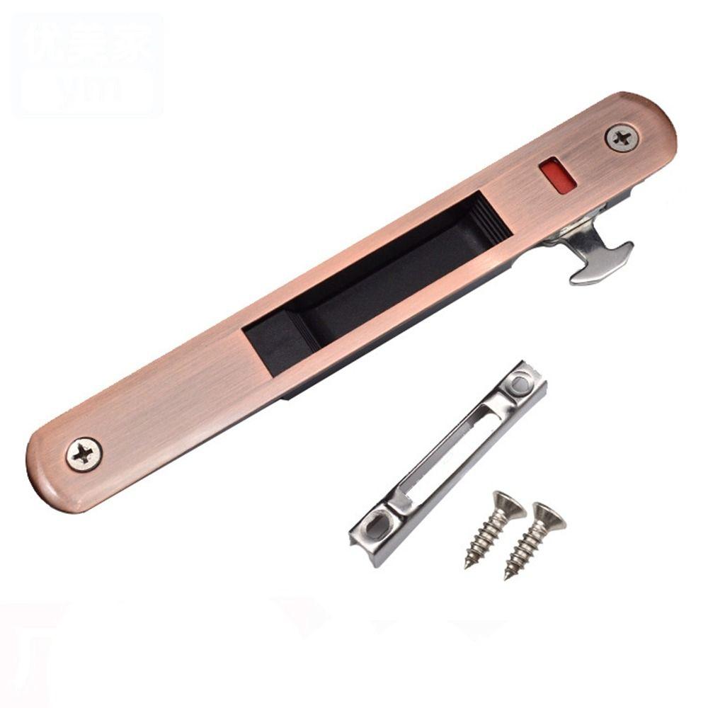 Durable Sliding Door Lock Hook Zinc Alloy Window Latch Durable Door Handle Lock  Sliding Door