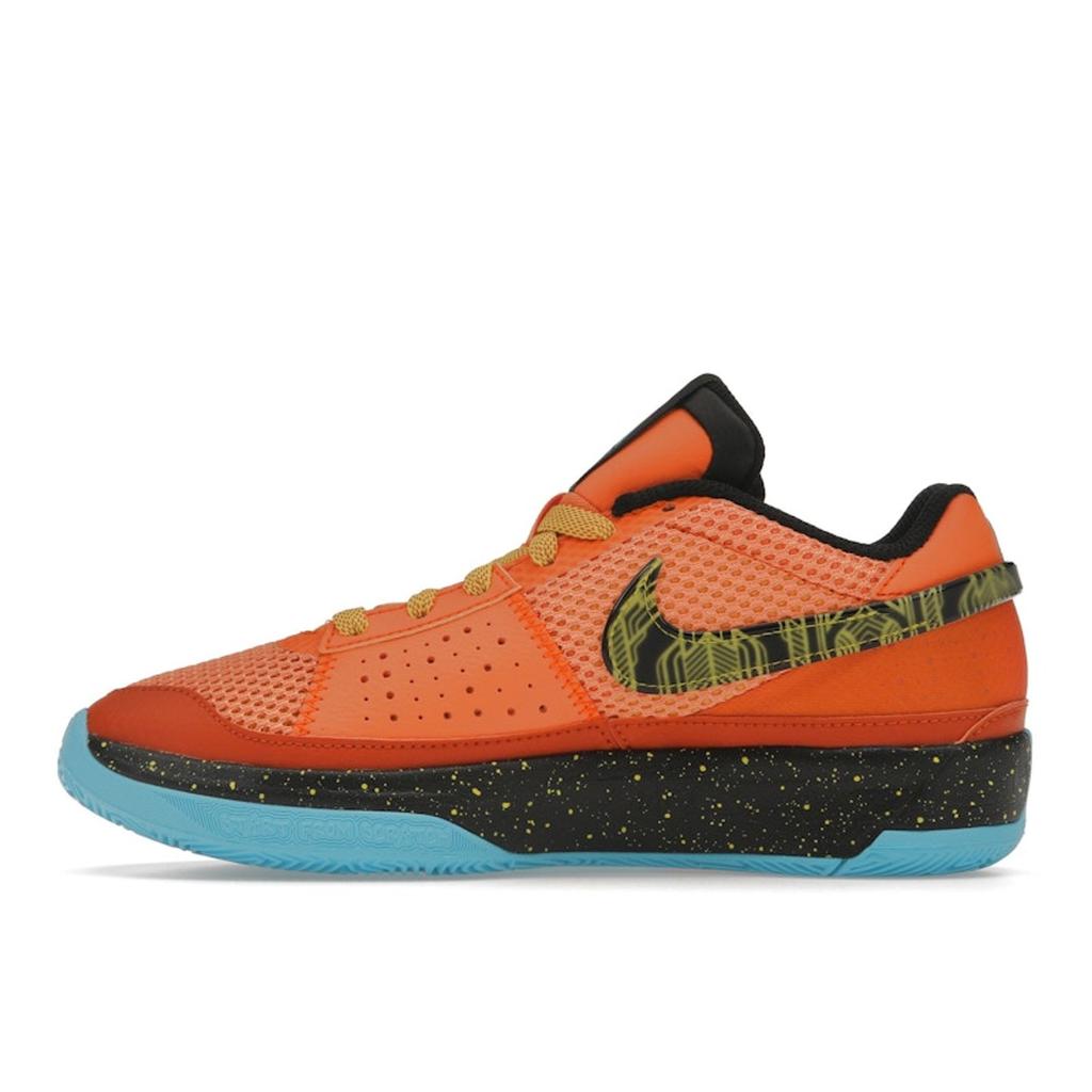 Nike Ja 1 SE GS Bright Mandarin Kids Sneakers Orange Opti-Yellow Black FB8977-800