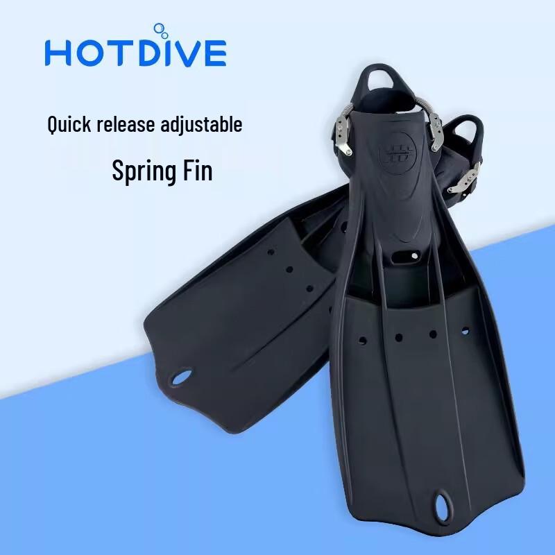 Регулируемые ласты для дайвинга HOTDIVE GT100 с регулируемой пружиной и системой быстрого снятия XL