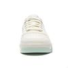 Li Ning Common 80s Skateboard Shoes Women's Low Top Champagne White/Water Wave Green AGCW038-1