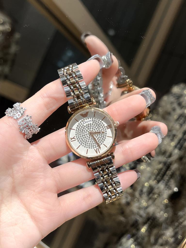 Diamond Watch Plate for Girl Watch