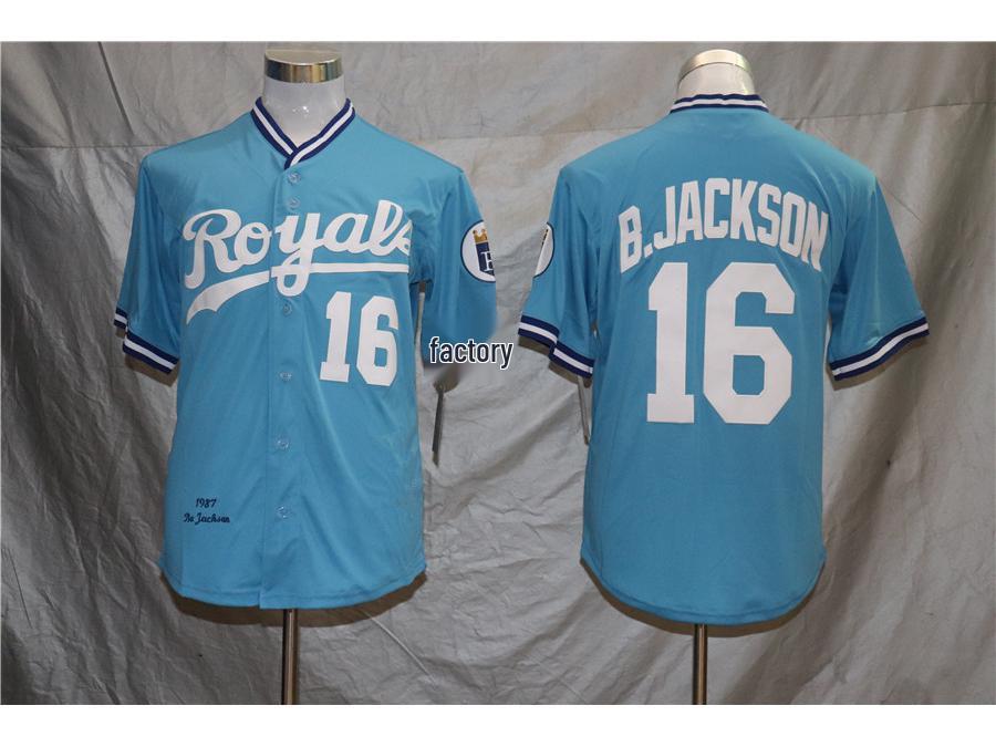

Мужская вышитая фанатская элитная бейсбольная майка Kansas City Royals XXL