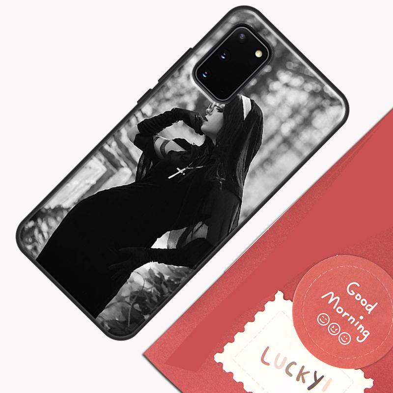 Jesus Nun Sister Phone Case For Samsung Galaxy S24 Ultra S20 S21 S22 S23 S25 Plus S9 S10 S24 FE Cover Shell