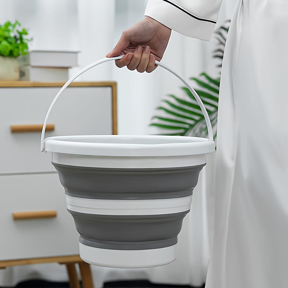 10L Collapsible Silicone Bucket - Portable, Space-Saving & Durable Design | Easy to Clean & Store | Perfect for Car Washing