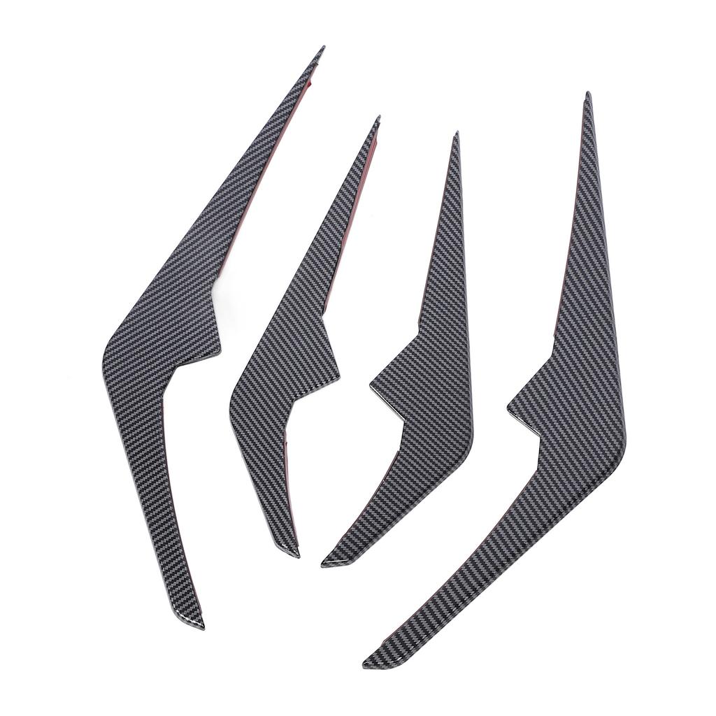 4 ks Spoilery bočních mřížek předního nárazníku Aerodynamické štěpící ploutve náhrada pro X6 G06 LCI M Sport 2023 a novější