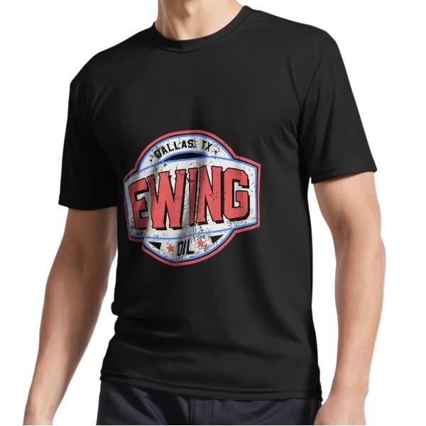 New Ewing Oil Active Logo T-Shirt Funny Size S to 5XL S