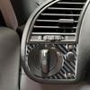 Real Carbon Fiber Dash Headlight Switch Knob Cover For BMW 3 Series E36 1991-99