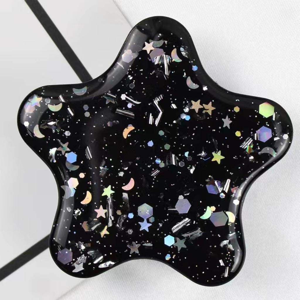 The New Patrick Star Shape Star Shape Mobile Phone Holder Glitter Mobile Phone Holder Is Suitable for Any Mobile Phone and Mobil