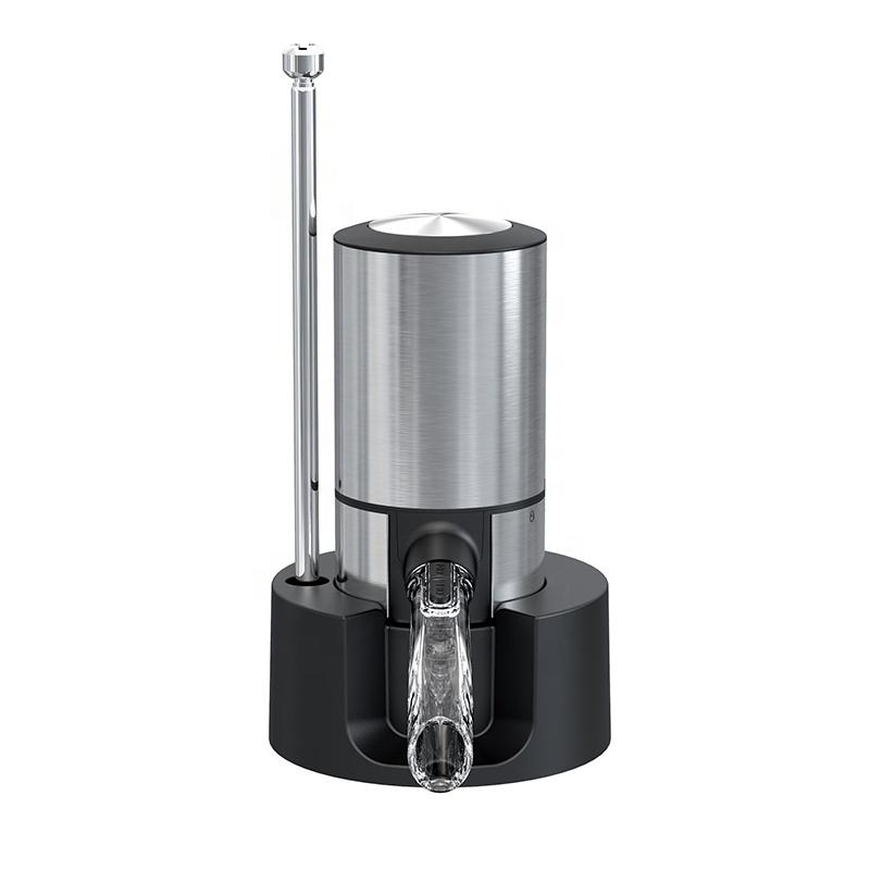 Hot Selling Product Electronic Wine Electric Wine Decanter Electric Aerator Wine Pourer Machine серебряный