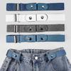 New Lazy Elastic Waist Slimming Jeans (0.5 Pair)