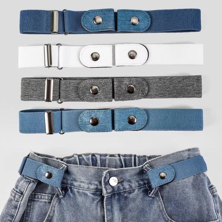 New Lazy Elastic Waist Slimming Jeans (0.5 Pair)