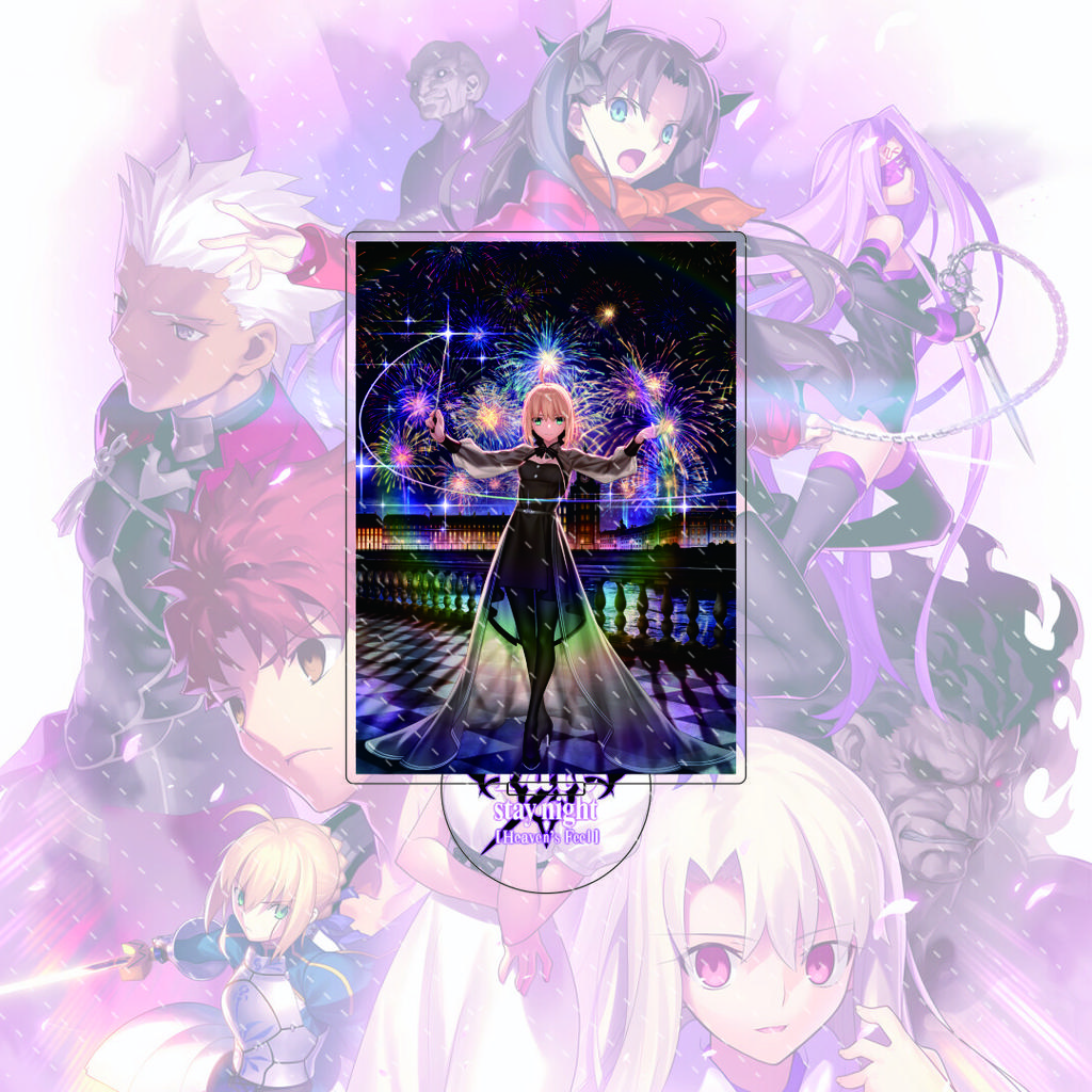 Anime Fate/stay Night 15cm Acrylic Fate/Grand Order Stand Model Characters Desktop Model Stand Ornament Collection Gifts