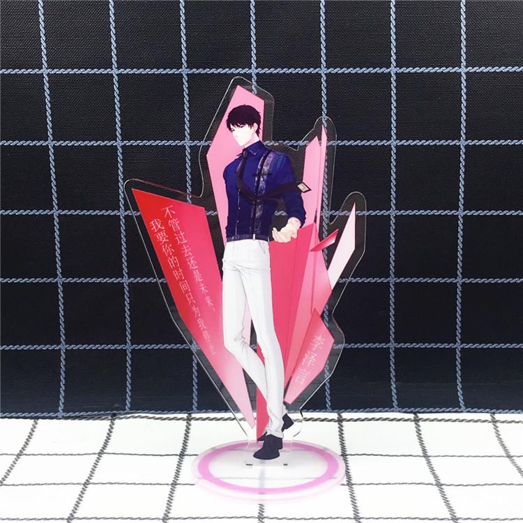 Anime akrylowy stojak figurka zabawka miłość i producent Li Zeyan Xu Mo dwustronny stojak na biurko z pcv zabawki modele